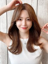 アフロートフクオカ(AFLOAT FUKUOKA)&nbsp;【福岡初出店☆AFLOAT 福岡】小顔前髪ありくびれレイヤーカット