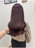 大人可愛い10代20代30代ブリーチなしカラーピンクブラウン
