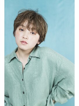 ヒルネ(hirune) ショートパーマ　ニュアンスパーマ