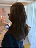 #73/くびれヘア/アプリコットオレンジ/夏のヘアアレンジ/表参道