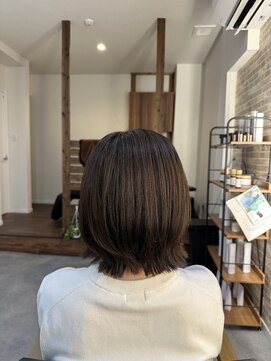 ガゼボ(Gazebo) 外はねボブ/名古屋/平安通駅/大曽根/髪質改善/メンズ/ショート