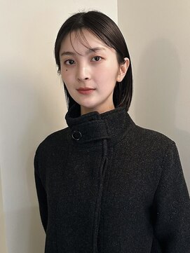 ユー セント(yew scent) ミニボブ+ダークグレー kaho