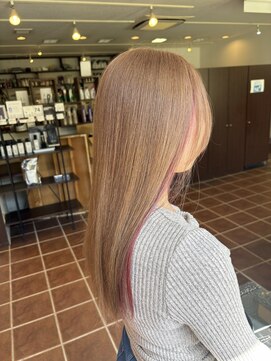 イーネ(e ne) ブリーチ×ミルクティーベージュ