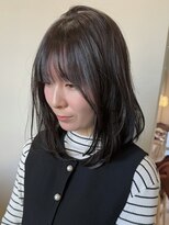 ヒイロ(hiilo.)&nbsp;【スタイリング楽々♪】さりげなく可愛いミディアムレイヤー