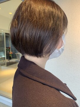 ナンブスカイ(nambu-SKY) ミニボブ×モーブグレイ