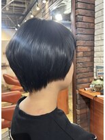 ヘアメイク フレンシア(hair make flencia)&nbsp;横顔美人！艶髪コンパクトショート【018スタイル】