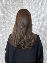 ティア(Tia.) ミディアム/グレージュ/韓国風/髪質改善トリートメント/縮毛矯正