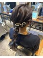 ラフィスヘアー クロム 大宮店(La fith hair chrome) 長さを活かした編みおろしアレンジ♪おまかせも大歓迎です!