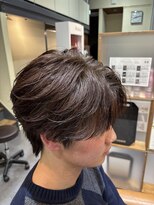 ルシードスタイルアイフラット(LUCIDO STYLE I-FLAT)&nbsp;メンズカット＋透明感オリーブカラー