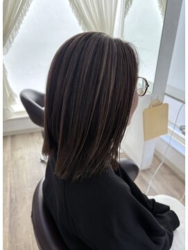 ハピネスウィズユー HAPPINESS with you ハイライト　白髪ぼかし