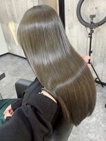 スターズ 柏(STARS)&nbsp;アッシュ ブリーチダブルカラー 髪質改善 透明感カラー 艶髪