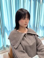ロンド パルティール 大宮(Lond partir) ミルクティーベージュ/レイヤーボブ/韓国巻き/顔周りカット/大宮