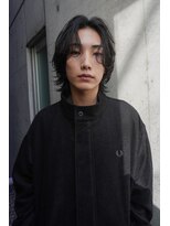 ガレージ バイ グリーン 表参道 原宿(Garage by green)&nbsp;ルーズシャドウセンターボブウルフ