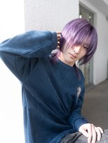 ヘア サロン イエロー(hair salon YELLOW)&nbsp;yellowの中性ウルフ
