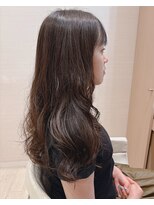 コーエン(cowen) 美髪フェミニン似合わせイメチェン短め前髪ゆるふわウェーブ30代