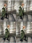 菅原卓馬"ミルキーベージュ×"フレンチマッシュ"×"FASHION"