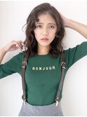 カジュアルミディ_厚めバングローライトスリークボブ_27502