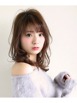 パシフィックダズールバトン(Pacific Dazzle baton) ☆大人可愛いワンカールパーマ シースルーバングで旬顔に☆