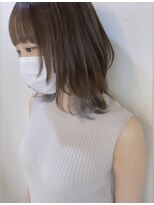 大人オシャレなデザインカット×ハイライト　インナーカラー
