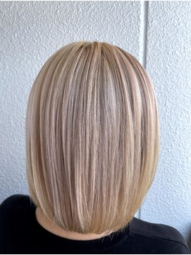 ボアップ 松山店(boappu) ハイトーン/艶髪/ケアブリーチ/トリプルカラー