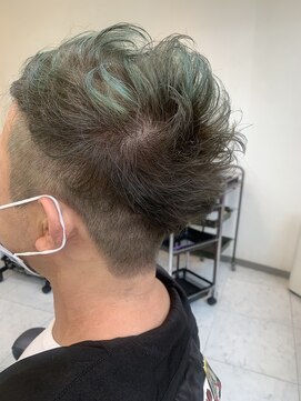 ヘアアンドメイク アール(hair＆make R) クリアグリーンカラー