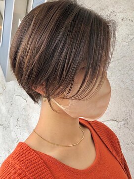 ダブル(W) ワンレンハンサムショート◇