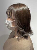 ネオヘアー 曳舟店(NEO Hair)&nbsp;イヤリングカラー/透明感ベージュ/デザインローライト/曳舟