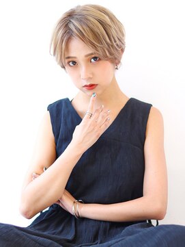 オーロ 宝塚店(ORO) 【大人可愛いひし形30代丸みヘルシースタイルショートボブ】