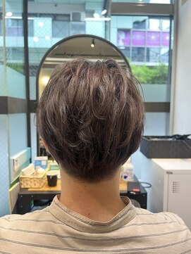 アリアバイエクラート 池袋店(ARiA by ECLART) ラベージュメンズショート