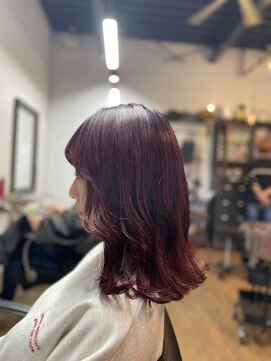 バーニーズ(BARNEYS) ワインレッドカラー