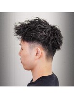 ヘアーズアウル(hair`s OWL)&nbsp;アップバングツイストパーマ
