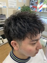 カズ(Ka'z)&nbsp;ツーブロック&ショートウルフ