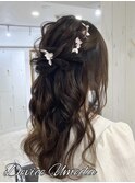 #ヘアセット#アップ#ダウン#結婚式#パーティ#イベント