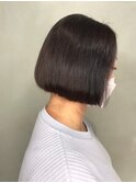 ワンレン小顔ボブ