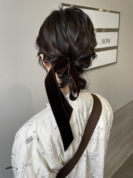 サロンナビ(Salon Navi) くしゅっとシニヨンhair