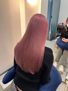 ジーナ  札幌大通(Zina) 美髪＊エアリーロング＊ハイピンク＊髪質改善＊Zina札幌大通