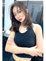 ランズ(LANDS)&nbsp;ワンホンへア レイヤーカット 【韓国ヘア 大阪 梅田】