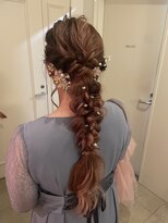 ブレス 東戸塚(bless hair & spa) ふわふわ編み下ろしアレンジ
