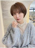 髪質改善縮毛矯正イメチェン外ハネボブ