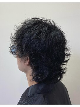 ジョイボックス(JOYBOX) ウルフカット+パーマ 30代40代50代