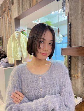 アルク(alku) 【坂井 勇輝】レイヤーボブ　顔周りレイヤー