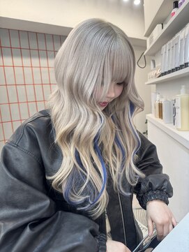 ペレ 渋谷(PELE) 着物/フェミニンロング/似合わせカット/ウェーブミディアム/渋谷