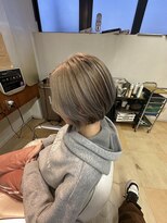 牛若丸ジャパン(Japan)&nbsp;ブリーチで作るくすみベージュ