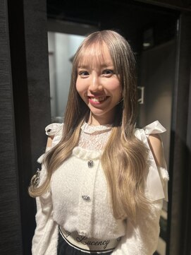 リエコー(RE'ECHO) プルエクステダイヤモンド/アッシュベージュ