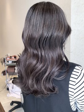 ラグーン(LAGOON) ラベンダーミルクティーベージュ/バレイヤージュ/ケアブリーチ