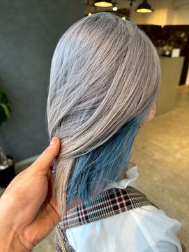 メリー オオサカ(Merly Osaka) white ash × water blue