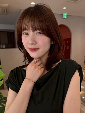 ジーナ 船橋南口(Zina) 髪質改善＊顔周りレイヤーミニウルフ＊美髪【Zina 船橋南口】