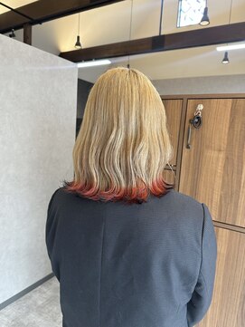 ブランカヘアー 西尾(BLANCA HAIR) キツネカラー