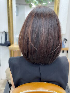 ミッシェル アフロート(michelle afloat) ボブも3Dカーブで立体髪＊