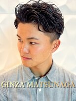 ゼロスバーバー(0's BARBER SHOP)&nbsp;爽やか◎ビジネスメンズカット×アップバングショート